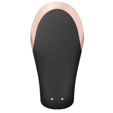 Смарт-вібратор для пар Satisfyer Double Love, чорний SO4930 фото