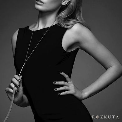Ланцюжок-батіг на шию Bijoux Indiscrets MAGNIFIQUE Necklace Whip - Gold, прикраса для тіла SO2661 фото