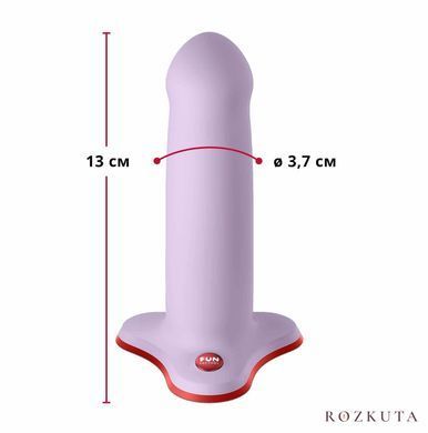 Фалоімітатор Fun Factory AMOR Purple, довжина 14,6 см, діаметр 3,7 см, вигнутий SX3655 фото