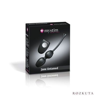Вагінальні кульки для міостімуляції Mystim Jane Untamed Vibe з вібрацією і пультом ДК SO2966 фото