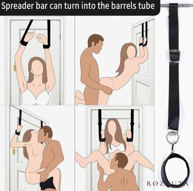 БДСМ-набір LOCKINK YEAHWOW Door Swing & Leg Spreader Bondage set SX2847 фото