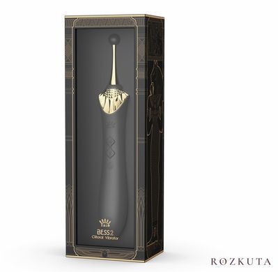 Багатофункціональний вібратор Zalo Bess 2 Obsidian, чорний SO8236 фото