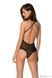 Еротичне боді Passion DOLLY BODY, S/M, black, з відкритими чашками SO9702 фото 2