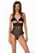 Еротичне боді Passion DOLLY BODY, XXL/XXXL, black, з відкритими чашками SO9703 фото 1