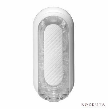 Мастурбатор Tenga Flip Zero Gravity White, змінна інтенсивність стимуляції, розкладний SO6236 фото