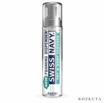 Пінка для чищення Swiss Navy Toy & Body Cleaner 221 мл SO5728 фото