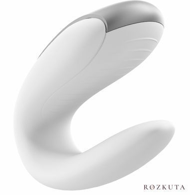 Вібратор для пар Satisfyer Double Fun, білий SO5057 фото