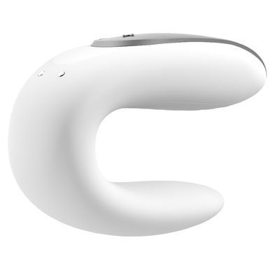 Вібратор для пар Satisfyer Double Fun, білий SO5057 фото