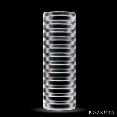 Мастурбатор Blush Rize &ndash; Ribz Glow in the Dark Masturbator &ndash; Clear, нейтральний, світиться в темряві SO8831 фото