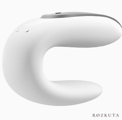 Вібратор для пар Satisfyer Double Fun, білий SO5057 фото
