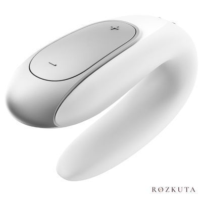Вібратор для пар Satisfyer Double Fun, білий SO5057 фото