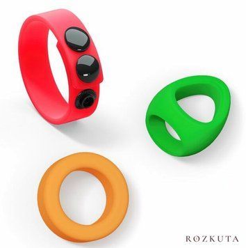 Набір яскравих ерекційних кілець Love to Love NEON RING KIT SO5082 фото