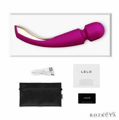 Вібромасажер Lelo Smart Wand 2 Medium, Deep Rose SO8098 фото