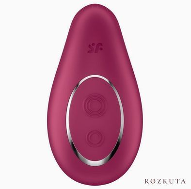 Вібратор Satisfyer Dipping Delight Berry, 2 мотори SO6990 фото
