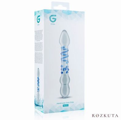 Скляний дилдо Gildo Glass Dildo No. 21 SO4589 фото