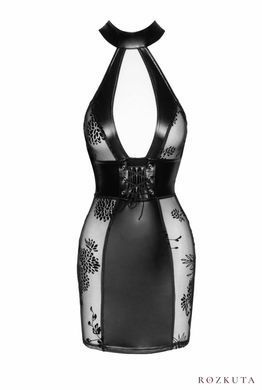 Сукня Noir Handmade F238 Short tulle dress with powerwetlook inserts, M SX0128 фото