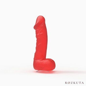 Мило у формі пеніса Pure Bliss MINI Red, крафтове мило-член, натуральне SO6355 фото