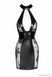 Сукня Noir Handmade F238 Short tulle dress with powerwetlook inserts, M SX0128 фото 8