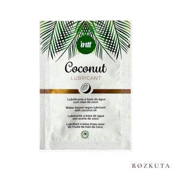 Пробник доглядального лубриканта Intt Coconut з кокосовою олією на водній основі (2 мл) SX2809 фото