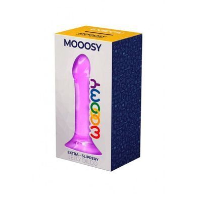 Дилдо Wooomy Mooosy, фіолетовий, 18 см SO7393 фото