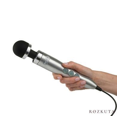 Вібромасажер Doxy Die Cast 3 Silver (Satin), потужний SO2602 фото